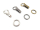 Metal clasp / metal clasp model "Donell" 21 x 60 mm