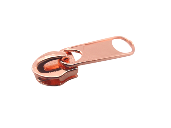 Zipper No. 7 - model "Brilliant" / zipper spiral - rose gold