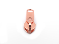 Zipper No. 7 - model "Brilliant" / zipper spiral - rose gold