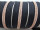 Endless zippers model "Brilliant" No. 7 with black rose gold spiral