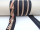 Endless zippers model "Brilliant" No. 7 with black rose gold spiral