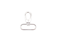 Carabiner hook 40mm model "Tiger" silver