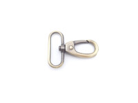 Carabiner hook 40mm model "Tiger" antique brass