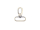 Carabiner hook 40mm model "Tiger" antique brass