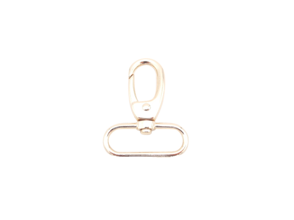 Karabinerhaken 40mm Modell "Tiger" gold