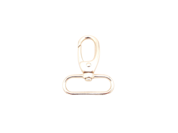 Carabiner hook 30mm model "Tiger" gold