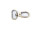 Carabiner hook 25mm model "Tiger" old brass (brushed)