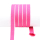 Flachkordel / Schlauchkordel - 100 % Baumwolle - 18 mm pink