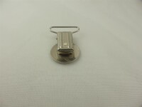 Suspender clip round 25 mm horseshoe