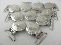 Suspender clip round 25 mm horseshoe