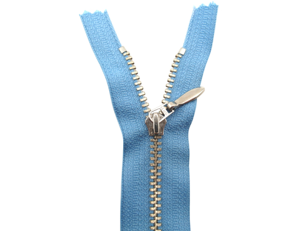 OPTI zipper for hip pants 12cm - not divisible sky blue
