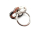 Bag closure model "Eyecatcher" - 5.3 x 2.8 cm...