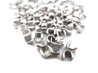 Zipper stoppers from YKK for metal teeth and Vislon with...