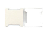 10 wrapping cards + 2 free 90 x 72 x 2mm