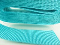 Top quality bag straps 15 mm turquoise-blue
