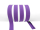 Bias tape / binding made of cotton - width 18 mm purple