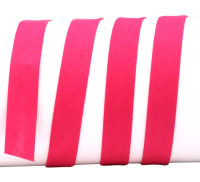 Bias tape / binding made of cotton - width 18 mm pink