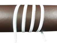4 x 25m (100m) rubber band with mouse teeth 10mm white