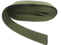 Top quality bag straps 15 mm olive green