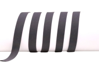 Bias tape / binding made of cotton - width 18 mm dark gray
