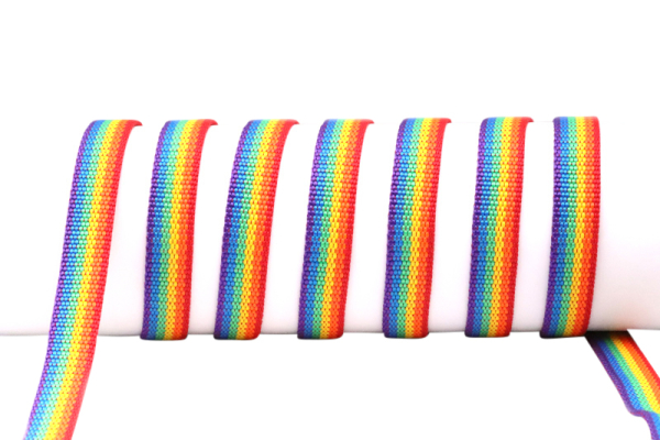 Taschengurtband Modell "rainbow" - 20mm