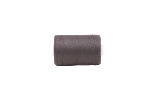 Sewing thread "Sera" 100% polyester / 1000 yd. / thickness 120 anthracite