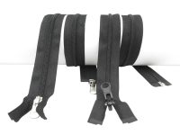 Jacket zippers 70cm - with reversible zipper and double...