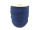 250m roll of piping tape 8mm navy blue - economy pack