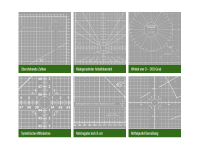 Patchwork cutting mat 66 x 96cm "MEDIUM-SPARSET" + Olfa rotary cutter + Olfa ruler (15x60cm) + 30cm aluminum ruler