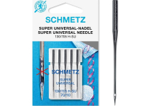 SCHMETZ - 5 Super Universal Nadeln - 70/10 Flachkolben