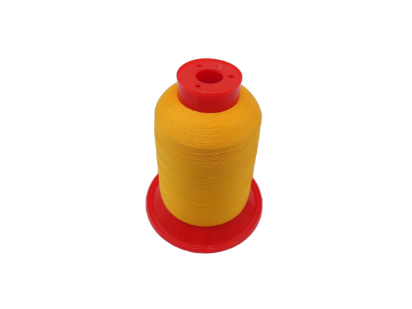 Overlock sewing thread 120/2 polyester multifilament 5000m rapeseed yellow