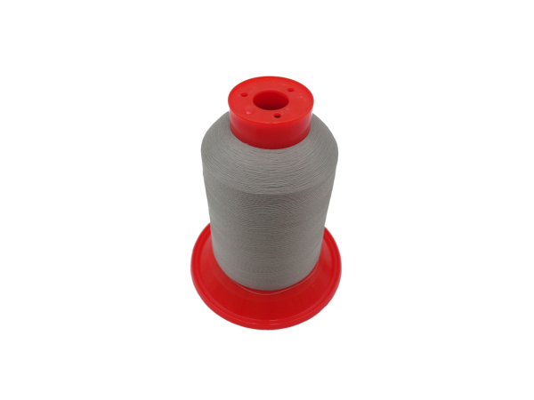 Overlock sewing thread 120/2 polyester multifilament 5000m light gray