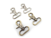2 pieces of scissor snap hooks 30mm model "Cino"