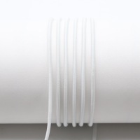 Rubber cord 3 mm white