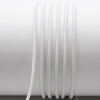 Gummikordel 3 mm weiß