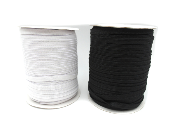 200m rubber cord/rubber band - width 4 mm
