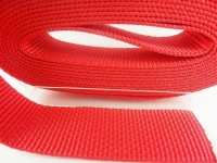 Top quality bag straps 15 mm cherry red