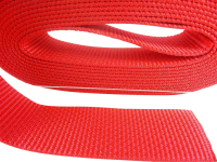 Top quality bag straps 20 mm cherry red