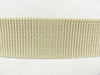 Webbing/bag strap - 50m ROLL "Top Quality" 15mm - thickness 1.75mm - beige