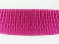 Gurtband/Taschengurtband - 50m ROLLE "Top Qualität" 15mm - Stärke 1,75mm - pink