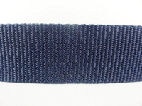 50m roll of webbing/bag webbing width 20mm polypropylene/thickness 1.8mm/MADE IN GERMANY navy blue