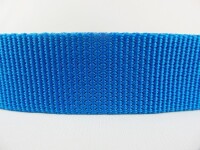 50m-Rolle Gurtband/ Taschengurtband Breite 20mm Polypropylen / Stärke 1,8mm / MADE IN GERMANY mittelblau