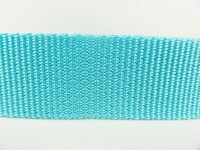 50m-Rolle Gurtband/ Taschengurtband Breite 20mm Polypropylen / Stärke 1,8mm / MADE IN GERMANY türkis-blau