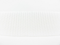 50m roll of webbing/bag webbing width 20mm polypropylene/thickness 1.8mm/MADE IN GERMANY white