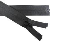 Waterproof outdoor jacket zippers - divisible 80cm black