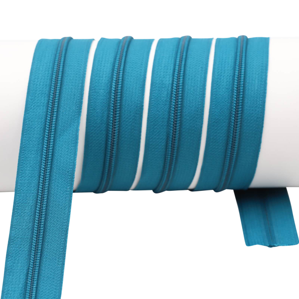 Endless zippers loose - per meter - spiral (5mm) pacific