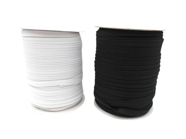 200m rubber cord/rubber band - width 5mm