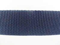 50m-Rolle Gurtband/ Taschengurtband Breite 30mm Polypropylen / Stärke 1,7mm / Modell GERMANY marineblau