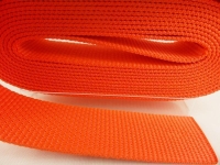 50m-Rolle Gurtband/ Taschengurtband Breite 30mm Polypropylen / Stärke 1,7mm / Modell GERMANY orange