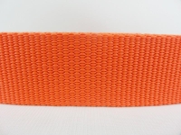 50m-Rolle Gurtband/ Taschengurtband Breite 30mm Polypropylen / Stärke 1,7mm / Modell GERMANY orange